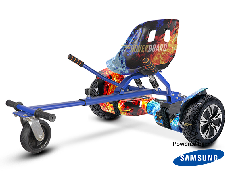 Drifter Pro Fire With Fire Suspension Kart By HOVERBOARD®