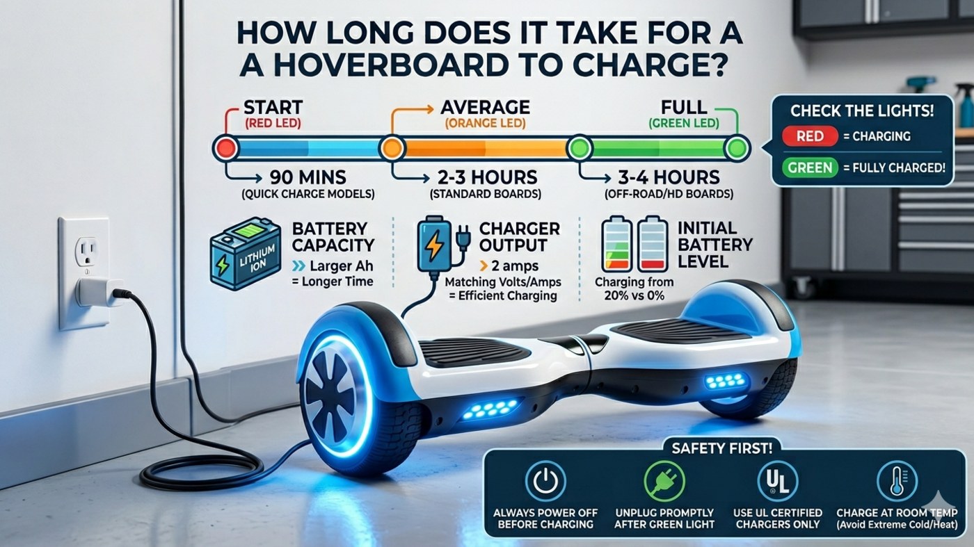How Long Does It Take for a hoverboard to Charge