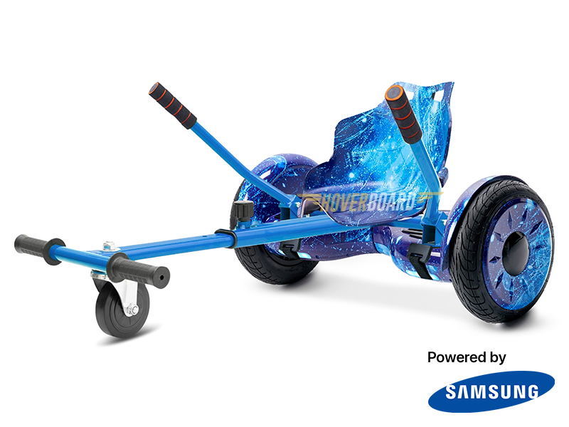 Monster Blue Galaxy with Blue Galaxy Kart By HOVERBOARD