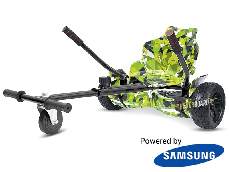 Drifter Green Camo with Green Camo Kart By HOVERBOARD