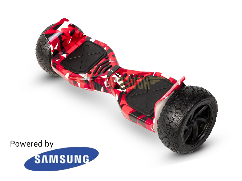 Drifter Red Urban Camo by HOVERBOARD