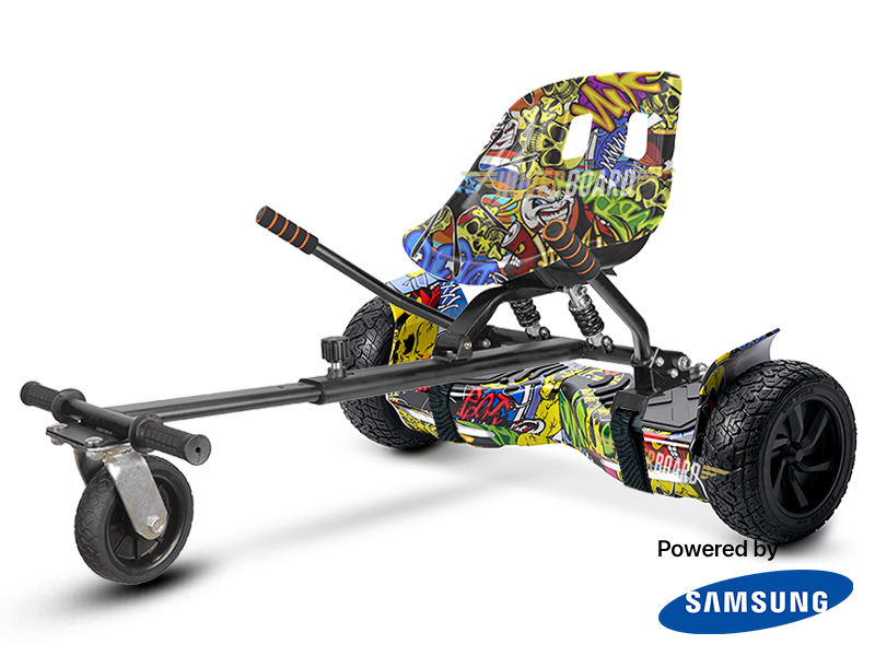Drifter Urban Graffiti With Urban Graffiti Suspension Kart By Hoverboard