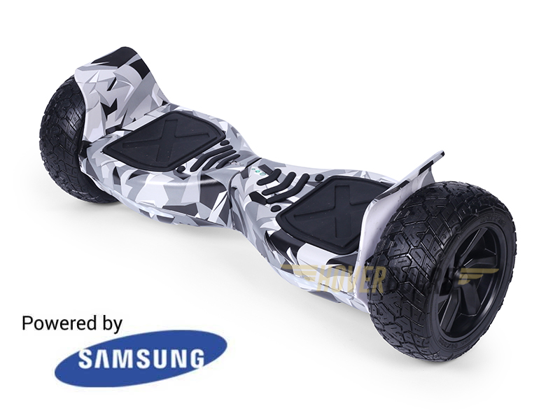 Drifter White Camo By HOVERBOARD