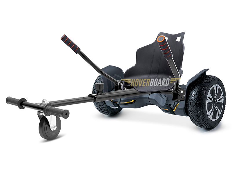 Drifter Pro Black With Classic Kart By HOVERBOARD