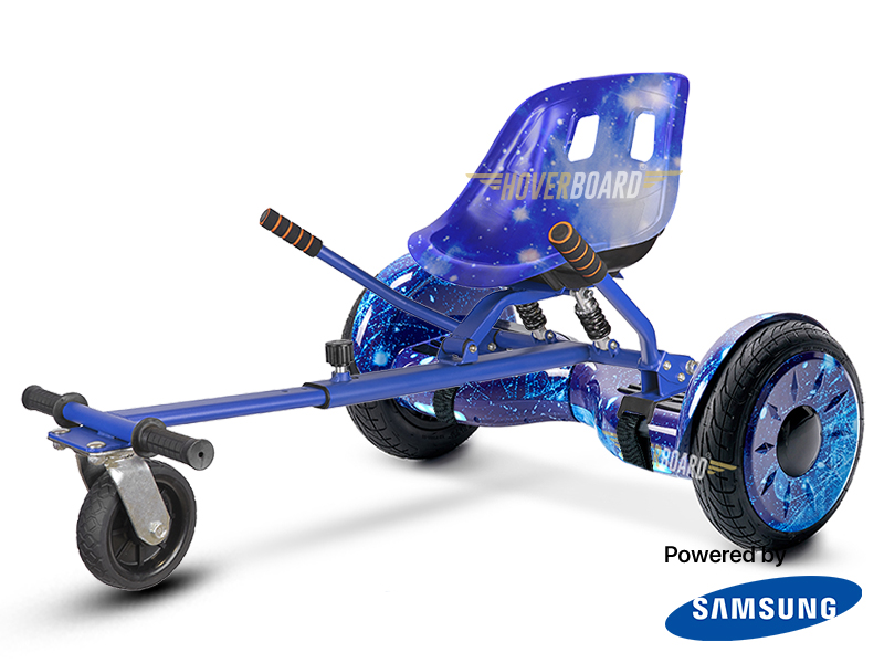 Monster Blue Galaxy with Blue Galaxy Suspension Hoverkart
