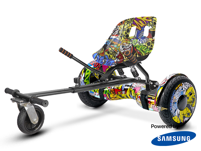 Monster Urban Graffiti With Urban Graffiti Suspension Kart By Hoverboard