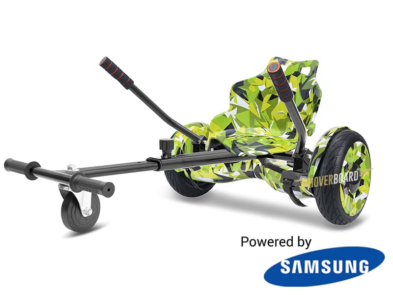 Monster Urban Green Camo with Green Camo Kart By HOVERBOARD