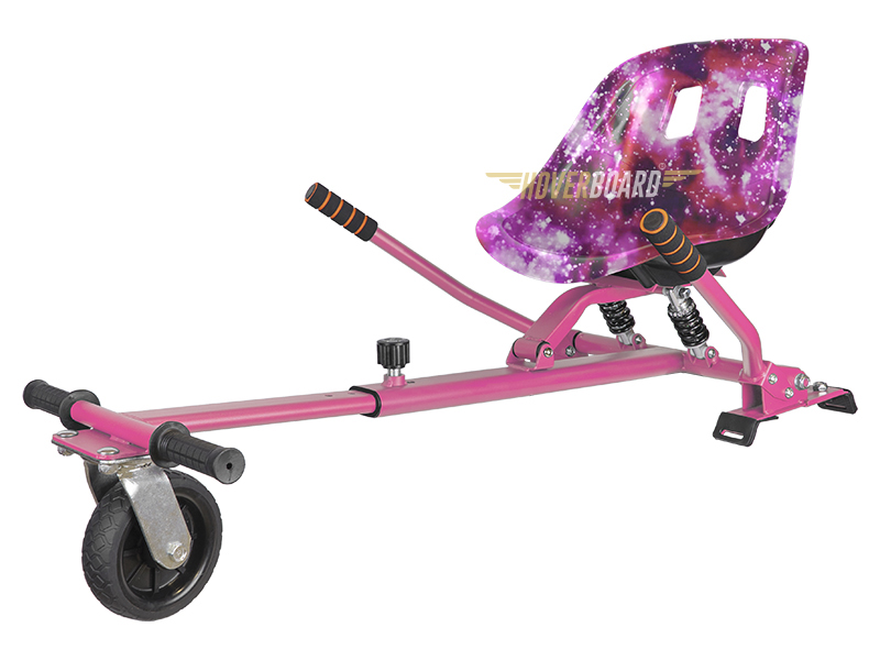 Pink Galaxy Suspension Hoverkart by HOVERBOARD