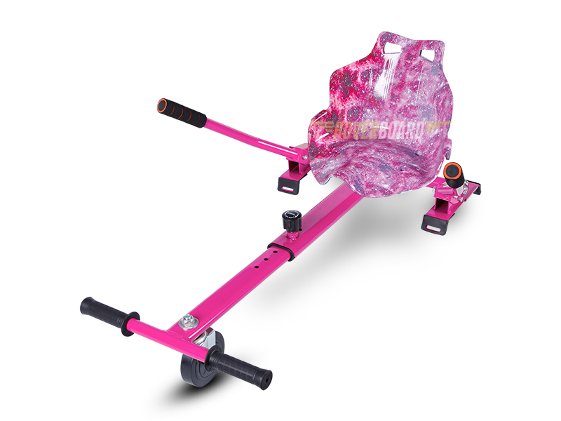 Pink Galaxy HoverKart by Hoverboard