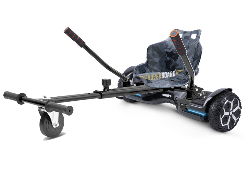 TREK Black With Black Camo Classic Kart By HOVERBOARD