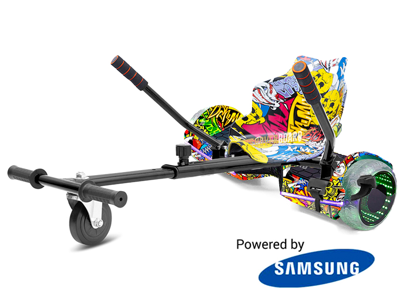 TREK Urban Graffiti With Urban Graffiti Kart By HOVERBOARD