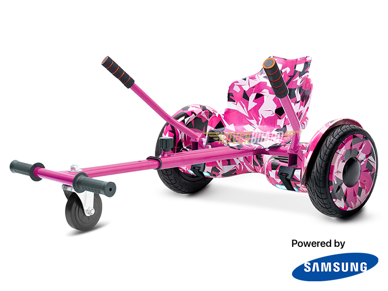 Monster Pink Camo with Pink Camo Kart By HOVERBOARD