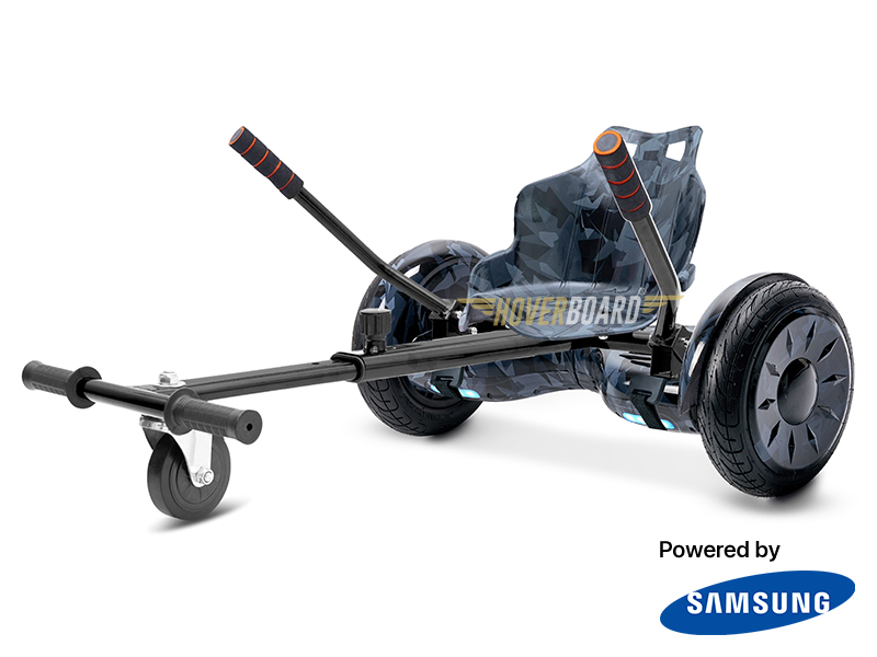 Monster Black Camo with Black Camo Kart By HOVERBOARD
