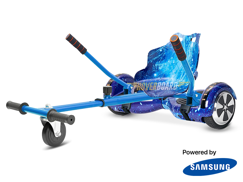 Fly Plus Blue Galaxy with Blue Galaxy Hoverkart