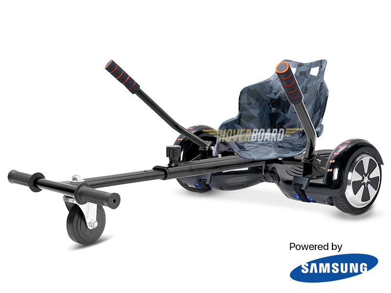 Vanguard Black With Black Urban Camo Hoverkart