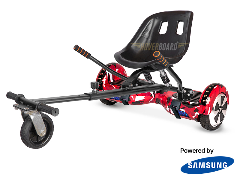Fly Plus Camo With Suspension Kart By HOVERBOARD