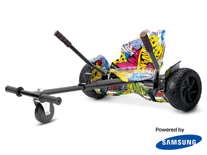 Drifter Urban Graffiti With Urban Graffiti Kart By Hoverboard