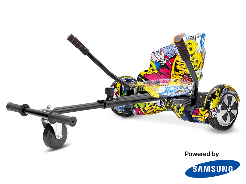 Fly Plus Urban Graffiti With Graffiti Hoverkart By Hoverboard