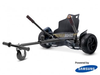Drifter Black Urban Camo with Black Kart By Hoverboard